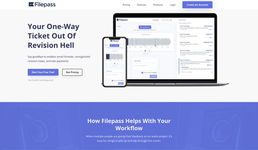 Filepass app screenshot